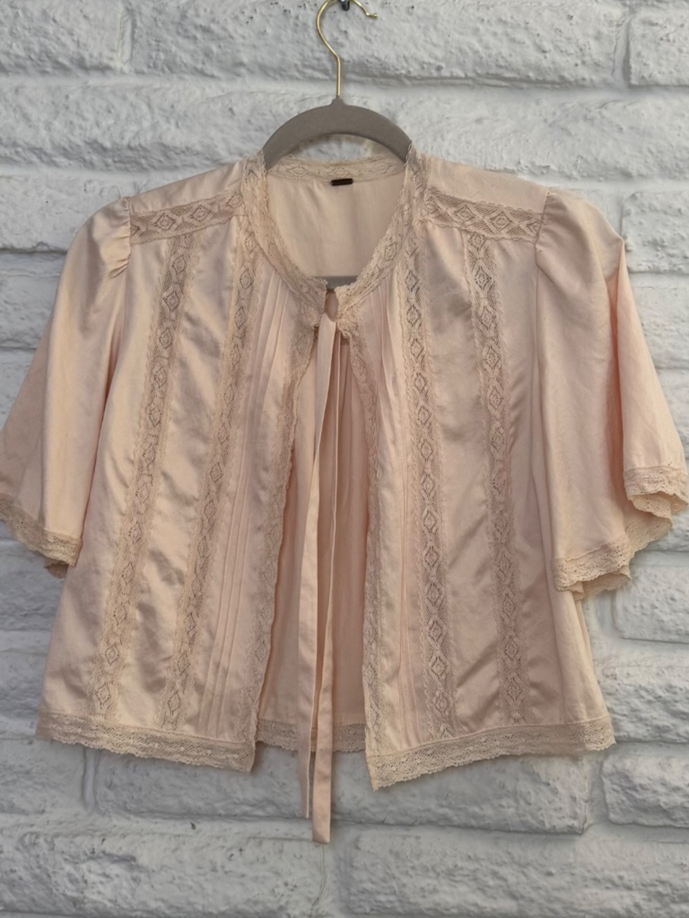 Free People Intimates & Sleepwear Cropped Bed Jacket
